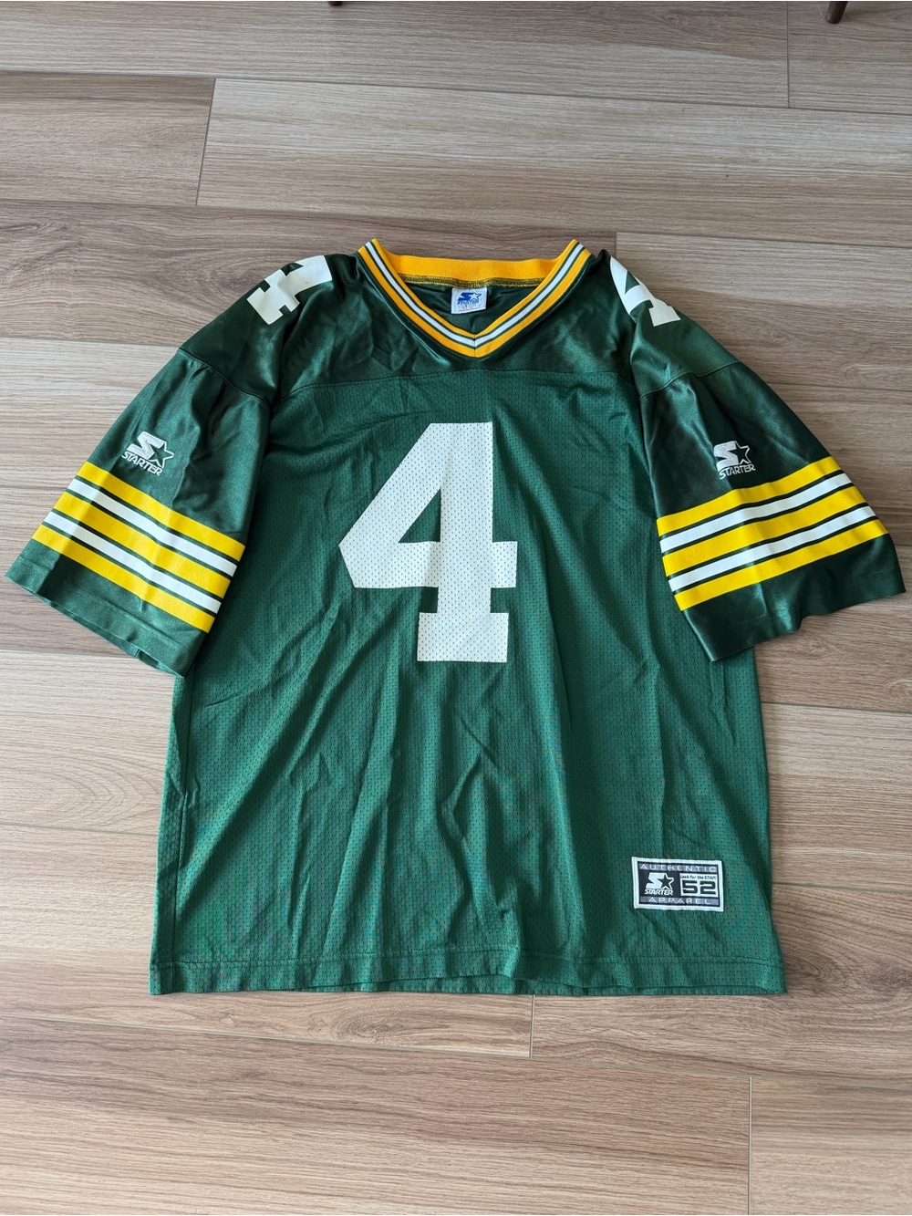 Vintage 1995 Starter Green Bay Packers Brett Favre Made in USA Jersey